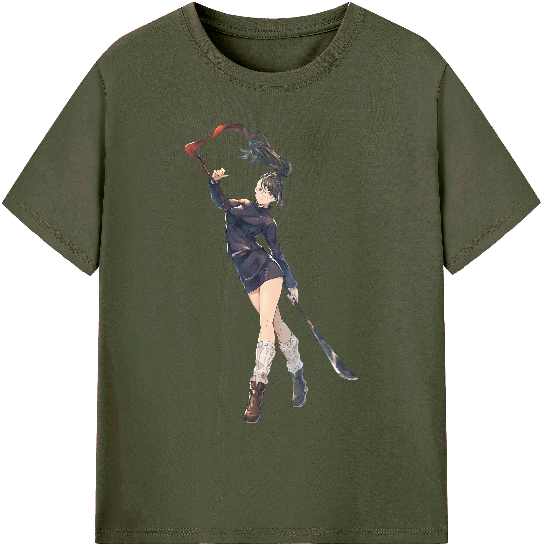 （画像用） 呪術廻戦 Jujutsu Kaisen 綿100％ メンズ半袖Tシャツ｜肌触りやわらか＆通気性
